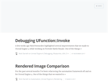 Tablet Screenshot of nickdarnell.com